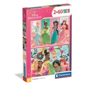 Clementoni Disney Hercegnők Garden Party 2x60 db-os puzzle