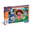 Clementoni Dóra, a felfedező Adventure 24 db-os maxi puzzle