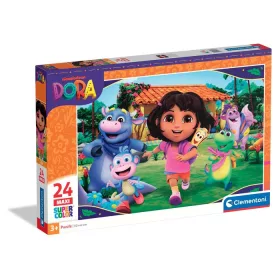   Clementoni Dóra, a felfedező Adventure 24 db-os maxi puzzle