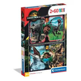 Clementoni Jurassic World Danger Zone 2x60 db-os puzzle