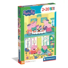 Clementoni Peppa malac Party Time 2x20 db-os puzzle