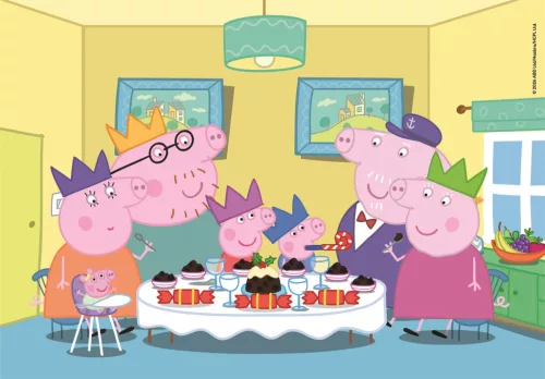 Peppa malac Party Time 2x20 db-os puzzle Clementoni