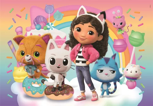 Clementoni Gabi babaháza Sweet Friends 2x20 db-os puzzle