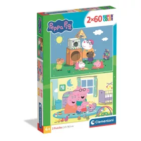 Clementoni Peppa malac Family Fun 2x60 db-os puzzle