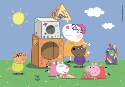 Clementoni Peppa malac Family Fun 2x60 db-os puzzle
