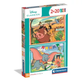 Clementoni Disney Classics Funny Time 2x20 db-os puzzle