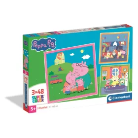Clementoni Peppa malac Family 3x48 db-os puzzle