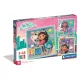 Clementoni Gabi babaháza Travel 3x48 db-os puzzle