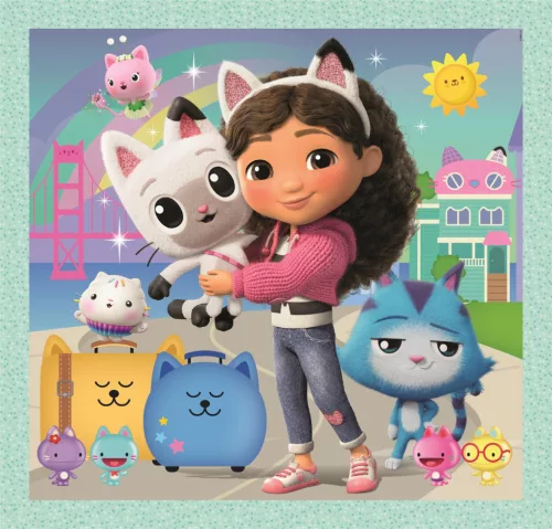 Clementoni Gabi babaháza Travel 3x48 db-os puzzle