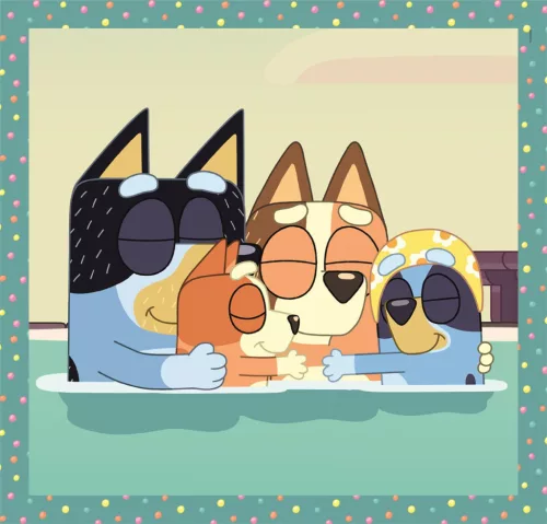 Bluey Creative Play 3x48 db-os puzzle Clementoni