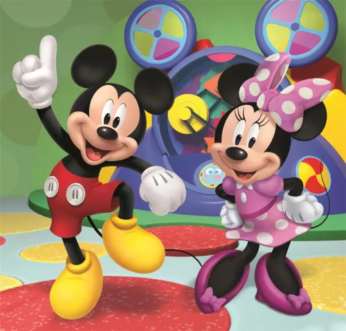 Clementoni Disney Mickey Clubhouse 3x48 db-os puzzle