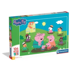 Clementoni Peppa malac Muddy Puddle 104 db-os maxi puzzle