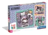 Clementoni Hello Kitty Kuromi 3x48 db-os puzzle