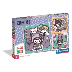 Clementoni Hello Kitty Kuromi 3x48 db-os puzzle