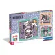 Clementoni Hello Kitty Kuromi 3x48 db-os puzzle