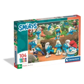 Clementoni Hupikék törpikék Forest 104 db-os puzzle