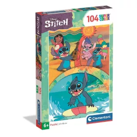   Clementoni Disney Lilo és Stitch, A csillagkutya Island Vibes 104 db-os puzzle