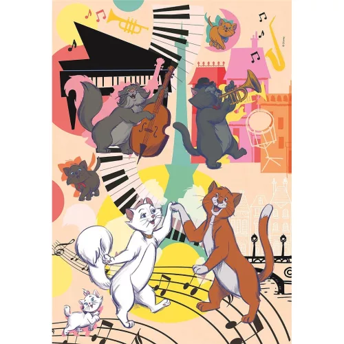 Clementoni Disney Classics Aristocats 104 db-os puzzle