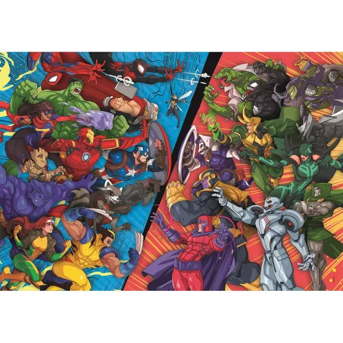 Clementoni Marvel VS Villains Fight 104 db-os puzzle