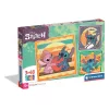 Clementoni Disney Lilo és Stitch, A csillagkutya Sunset 3x48 db-os puzzle