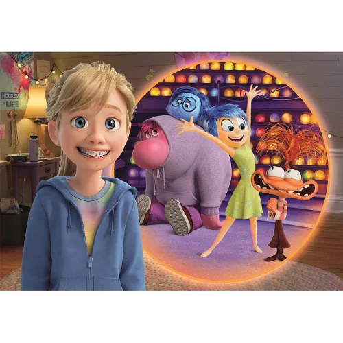 Clementoni Disney Agymanók Riley 104 db-os maxi puzzle