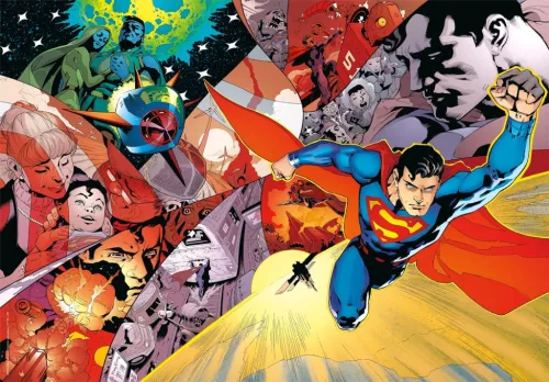 Clementoni Superman Hope Rising 104 db-os Super puzzle