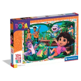 Clementoni Dóra, a felfedező Forest 104 db-os maxi puzzle