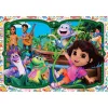 Clementoni Dóra, a felfedező Forest 104 db-os maxi puzzle
