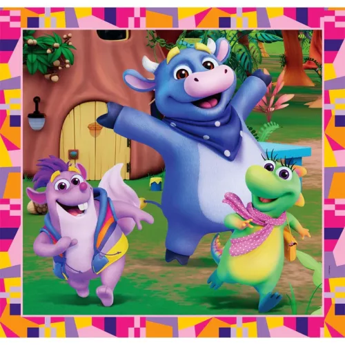 Dóra, a felfedező Jungle Quest 3x48 db-os puzzle Clementoni