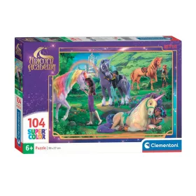 Clementoni Unikornis Akadémia Meadow 104 db-os puzzle