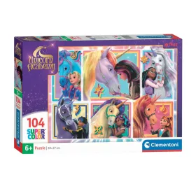 Clementoni Unikornis Akadémia Friendship 104 db-os puzzle 