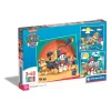 Clementoni Mancs Őrjárat Beach 3x48 db-os puzzle