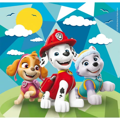 Clementoni Mancs Őrjárat Beach 3x48 db-os puzzle