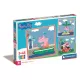 Clementoni Peppa malac Relaxing 3x48 db-os puzzle