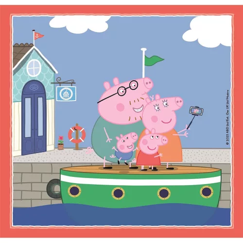 Clementoni Peppa malac Relaxing 3x48 db-os puzzle