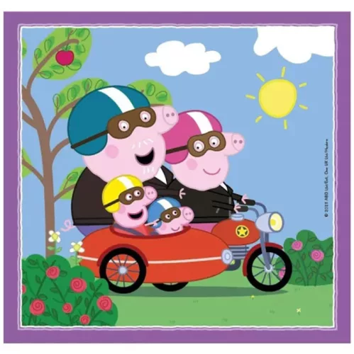 Peppa malac Relaxing 3x48 db-os puzzle Clementoni