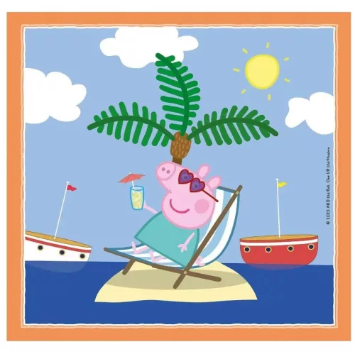 Clementoni Peppa malac Relaxing 3x48 db-os puzzle