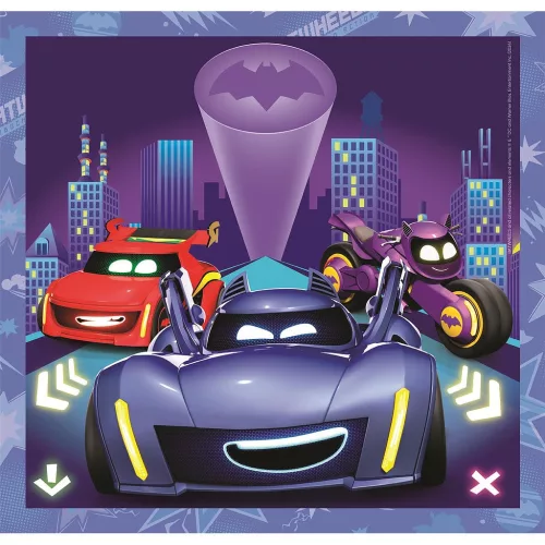 Clementoni Batman Batwheels 3x48 db-os puzzle