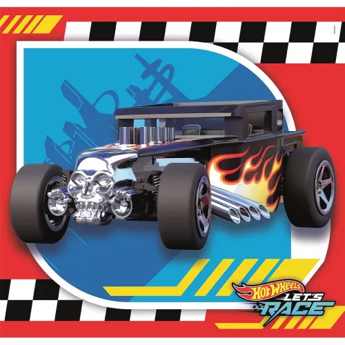Clementoni Hot Wheels Go 3x48 db-os puzzle