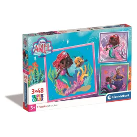 Clementoni Disney Hercegnők Junior Ariel 3x48 db-os puzzle