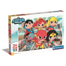 Clementoni DC Super Hero Tiny 104 db-os maxi puzzle