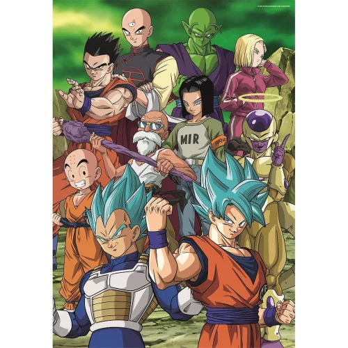 Clementoni Dragon Ball 7 Team 104 db-os puzzle