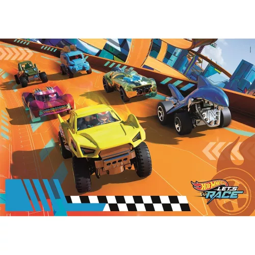 Clementoni Hot Wheels Turbo Track 104 db-os maxi puzzle