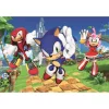 Clementoni Sonic a sündisznó Amy Rose 104 db-os maxi puzzle