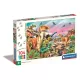 Clementoni Dinoszaurusz Land 104 db-os puzzle 