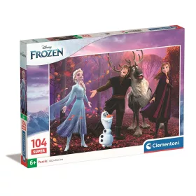 Clementoni Disney Jégvarázs Singing 104 db-os puzzle