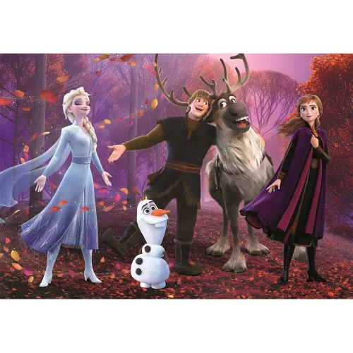 Clementoni Disney Jégvarázs Singing 104 db-os puzzle