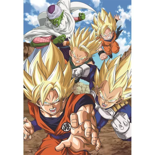 Clementoni Dragon Ball Saiyan 104 db-os puzzle 