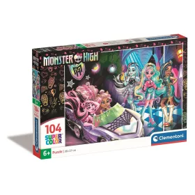 Clementoni Monster High Car 104 db-os puzzle