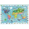 Clementoni Térkép Wildlife 60 db-os maxi puzzle